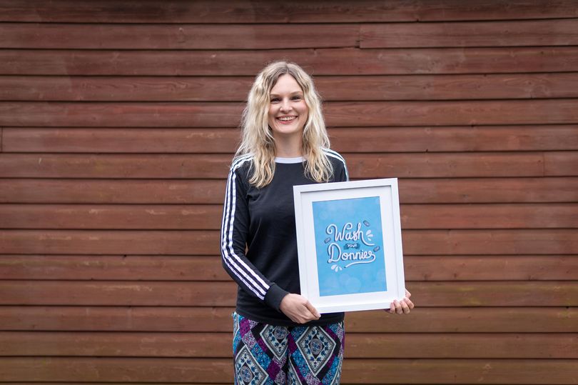 ‘Wash your donnies’ – Quirky print being sold in aid of The Haven